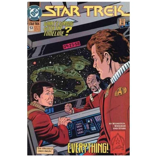 Star Trek (1989 series) #53 in Very Fine minus condition. DC comics [s.