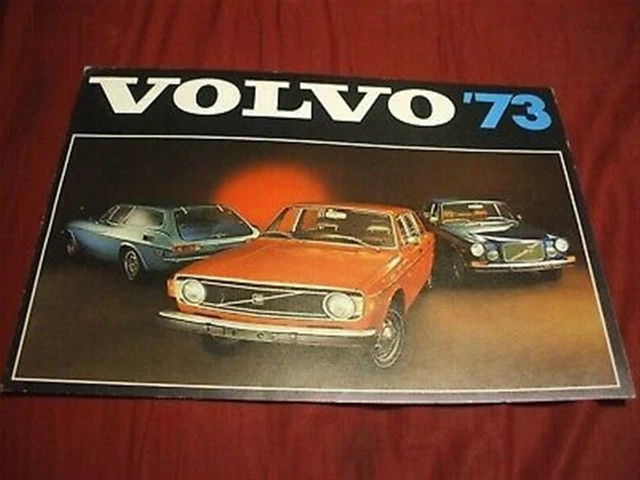 1973 VOLVO FULL LINE Car Brochure