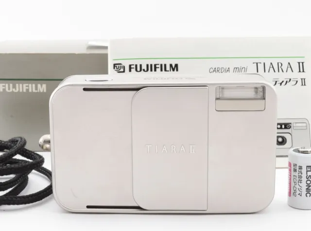 [Near MINT ++ inBox] FUJIFILM TIARA II ii 35mm Point & shoot film camera fuji JP