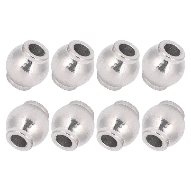 Omquot Amortisseurs RC Rotule Capacité de Charge élevée Absorption des Chocs Améliorée pour Voiture 1/10 RC Hpi/Hsp/Losi////Himoto/Argent 7,2 X 5,8 Mm 8 Pièces Omquot Amortisseurs RC Rotule Capacité de Charge élevée Absorption des Chocs Améliorée pour Voiture 1/10 RC Hpi/Hsp/Losi////Himoto/Argent 7,2 X 5,8 Mm 8 Pièces