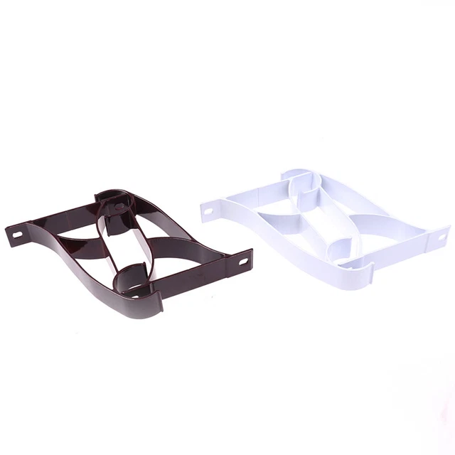 2Pcs Metal Curtain Drapery Rod Support Bracket Holder For Drape Rods.2AJ 3