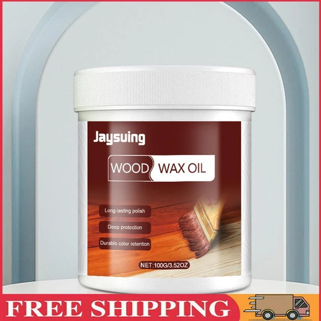 100 g Restauratore Mobili Anticorrosione Legno Cera Olio Cera Pulitore Mobili Non Tossico