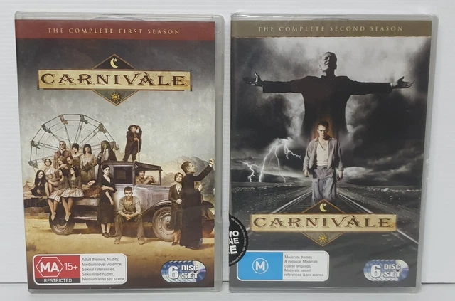 CARNIVALE COMPLETE SERIES - Season 1 & 2 DVDs Region 4