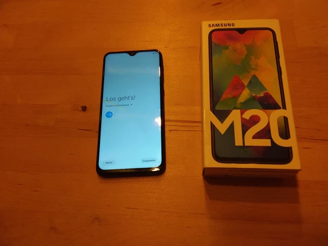 SAMSUNG GALAXY M 20, Schwarz, 64GB EUR 22,50 - PicClick DE