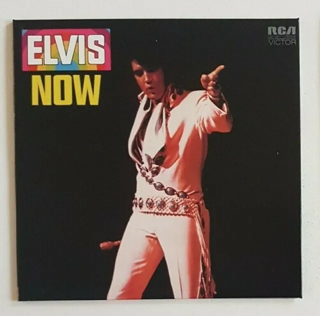 ELVIS PRESLEY : ELVIS NOW + 3 bonus ★ New Replica 1972 RCA LP #LSP-4671 on CD ★ 2