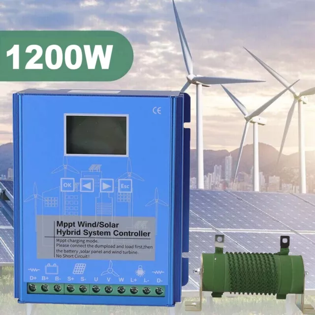 1500W - 2000W 24V ou 48V régulateur de charge hybride contrôleur éolienne  module solaire EUR 379,00 - PicClick FR