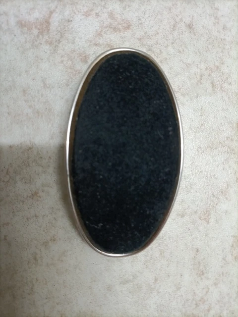 Clip per capelli in velluto vintage anni '80