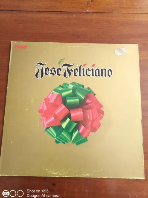 JOSE FELICIANO - SAME -  FELIZ NAVIDAD -LP RCA (1970) EX / Hülle beschädigt