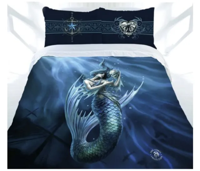 Anne Stokes Sailors Ruin Double bed Quilt Cover Set