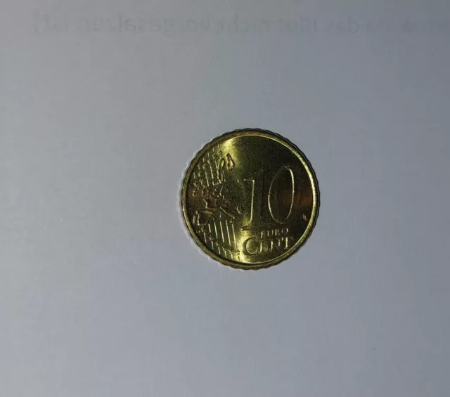 Seltene Münze Spanien, 10 Euro Cent, 1999, Miguel de Cervantes