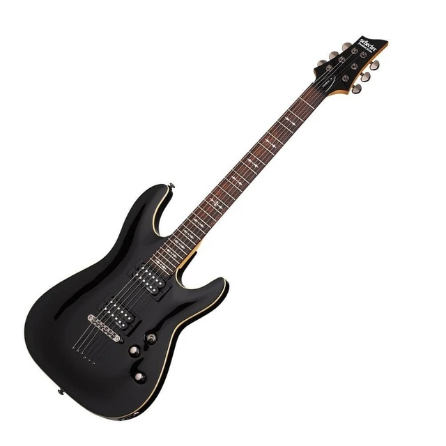Schecter Research Omen 6  Electric Guitar Electric Gloss Black