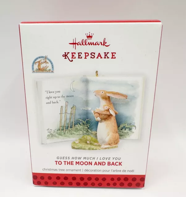 Hallmark Keepsake Guess How Much I Love You To The Moon And Back Ornament 2013