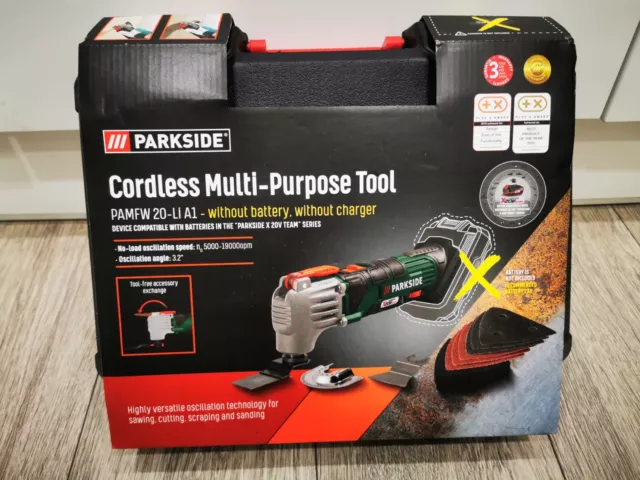 Buy Parkside Cordless Multi-Purpose Tool. Bare Unit. Highly