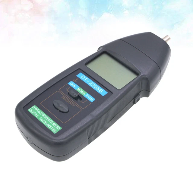 Windmesser Handlicher Drehzahlmesser Motorwartung Anzahl Digitaler Bildschirm