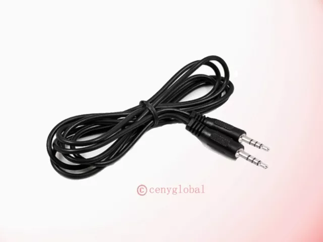 AV Audio/AUX Cable Cord For LOGIK 7" In Car Dual Twin Screen Portable DVD Player