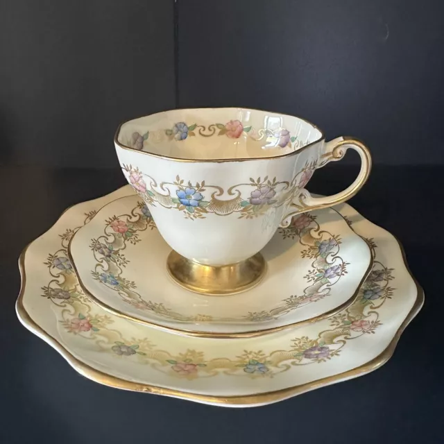 Beautiful Foley Bone China Trio