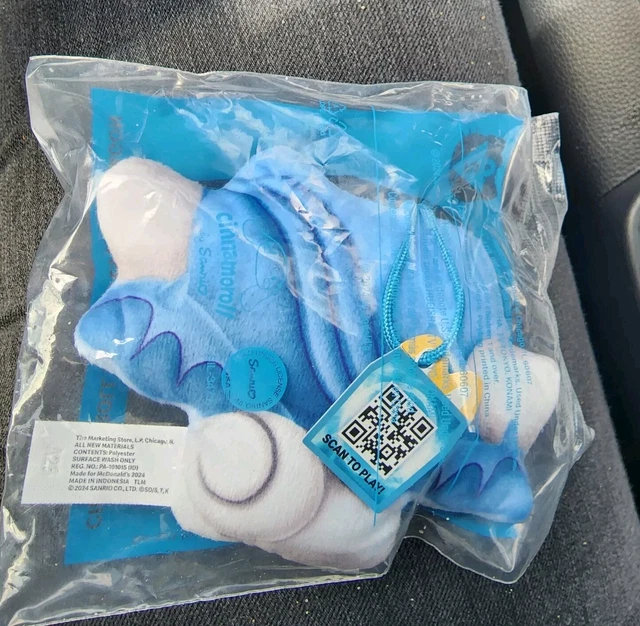 2024 MCDONALD'S HAPPY Meal YuGiOh / Hello Kitty Toys cinnamoroll blue