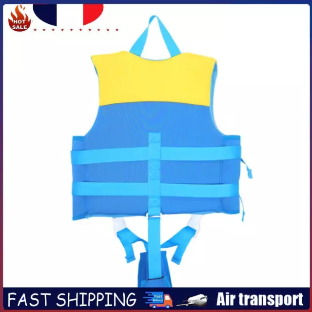 Kids Safety Vest Unisex Jacket for Outdoor Water Sports (S Blue) FR