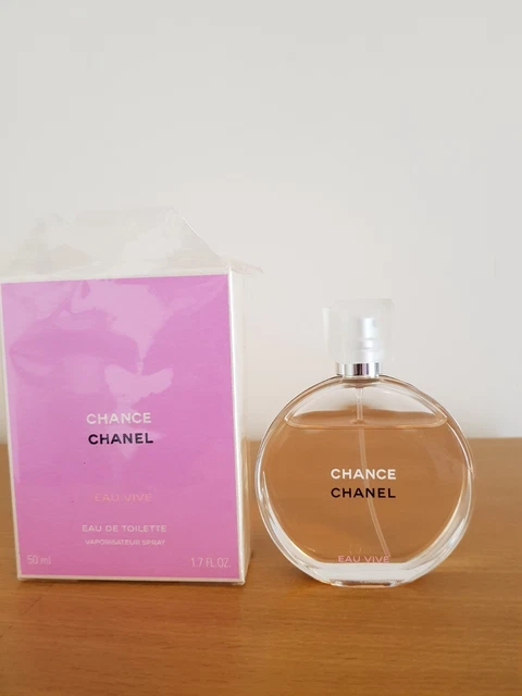 CHANEL CHANCE EAU Vive 50ml EDT Spray $120.00 - PicClick AU