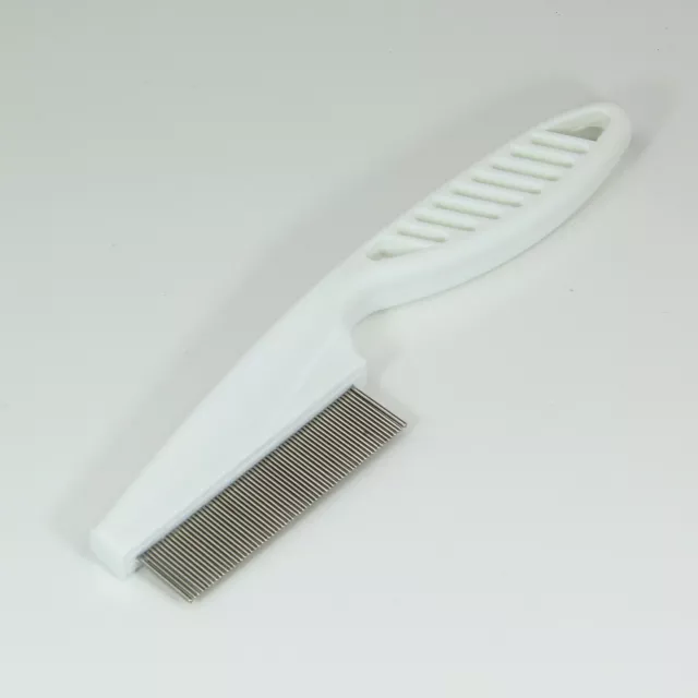 Effective Remove Head Hair Flea Lice Nits aggs Nitty Fine Metal Brush Comb 3
