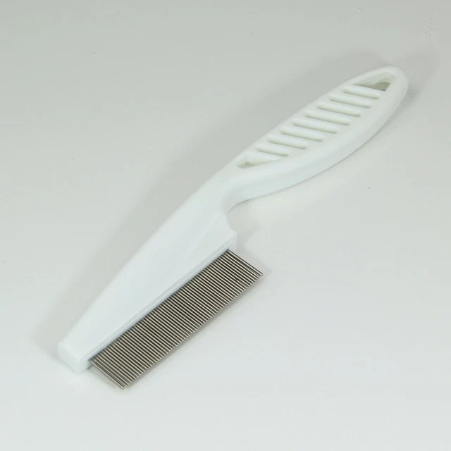 New Portable Remove Head Hair Flea Lice Nits aggs Nitty Fine Metal Brush Comb