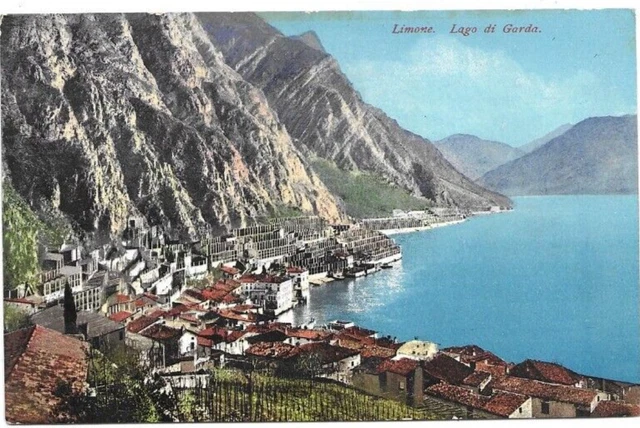 CARTOLINA LAGO DI GARDA ,LIMONE - Ed. E. AMONN non viaggiata