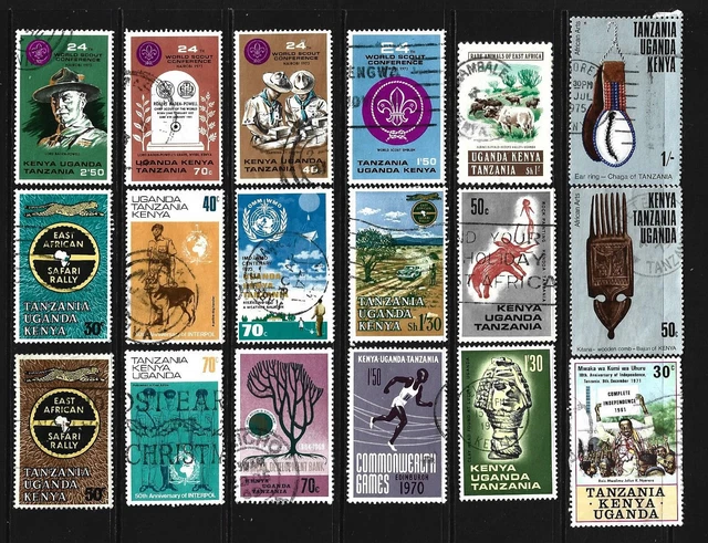 KENYA UGANDA TANZANIA .. Used postage stamps .. 13026 $1.31 - PicClick