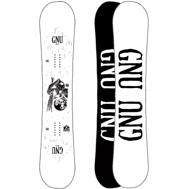 Gnu RCC 3 Riders Choice C3 Herren Snowboard All Mountain Freestyle 2022 NEU