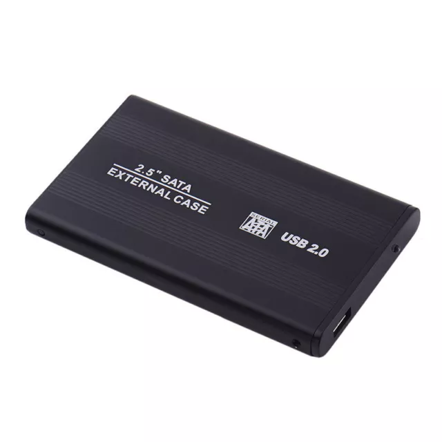 USB 2.0 High Speed 2.5 In SATA Hard Drive HDD Enclosure External Disk Box