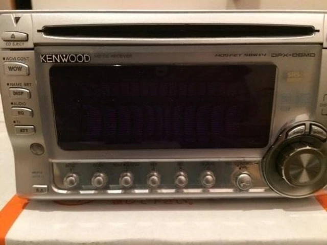 当時物　KENWOOD DPX-6100MD CD/MDレシーバー 当時物 KENWOOD DPX-6100MD CD/MDレシーバー - メルカリ
