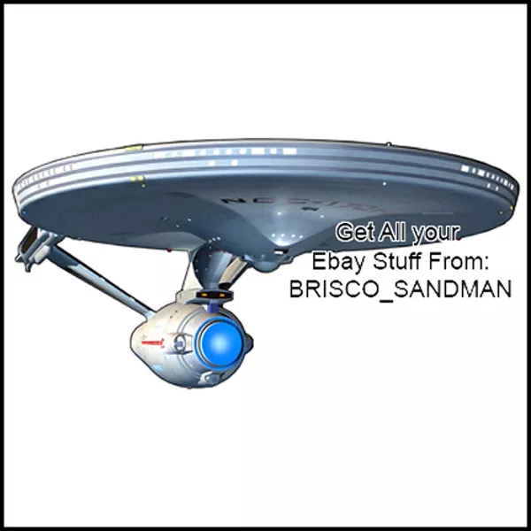 Fridge Fun Refrigerator Magnet STAR TREK SHIP USS Enterprise 1701-A -A- Diecut