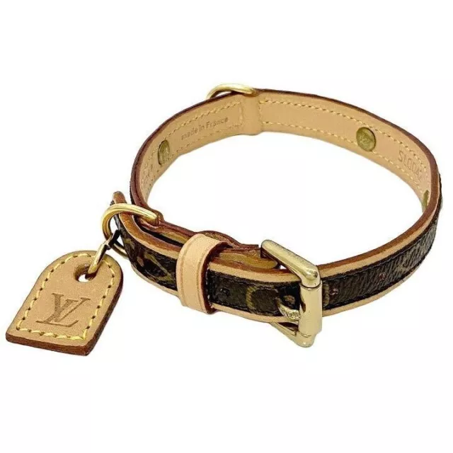Louis Vuitton Baxter dog collar pm (M58072, M80340)