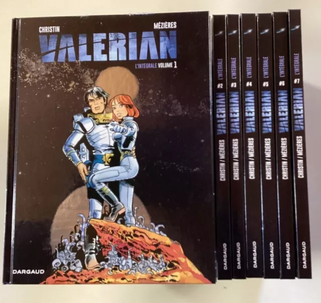 BD VALERIAN et LAURELINE intégrale 1 à 7 Christin Mézières