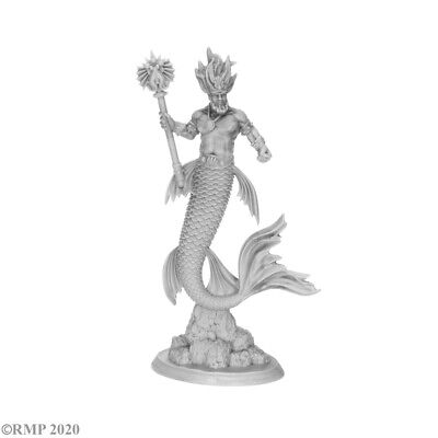 BONES REAPER figurine miniature rpg d&d seafolk triton B5629 Triton 1 x MERFOLK KING 