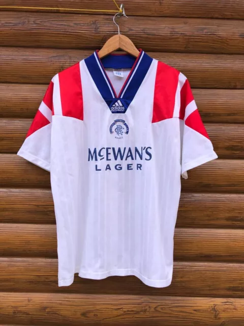 adidas Glasgow Rangers 1993-1994 Away Jersey - USED Condition (Good) - Size  L