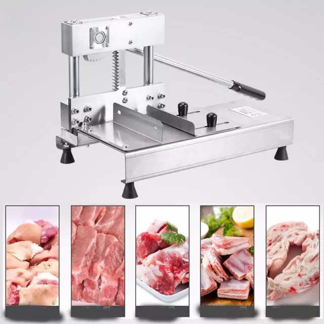 Commercial Hand Movement Bone Sawing Machine Frozen Meat Beef Cutter Kitchen