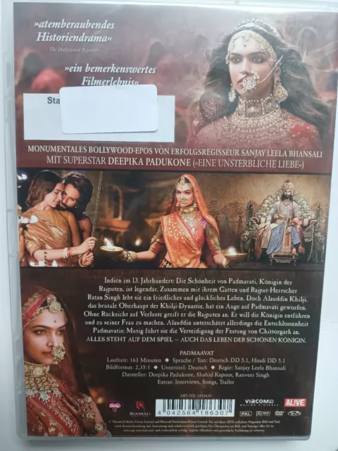 Padmaavat - Ein Königreich für die Liebe | Prakash Kapadia (u. a.) | DVD | 2018