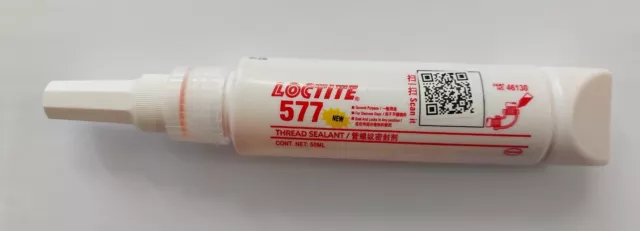 Loctite 577 Medium-strength, general purpose thread sealant 50ml UK seller