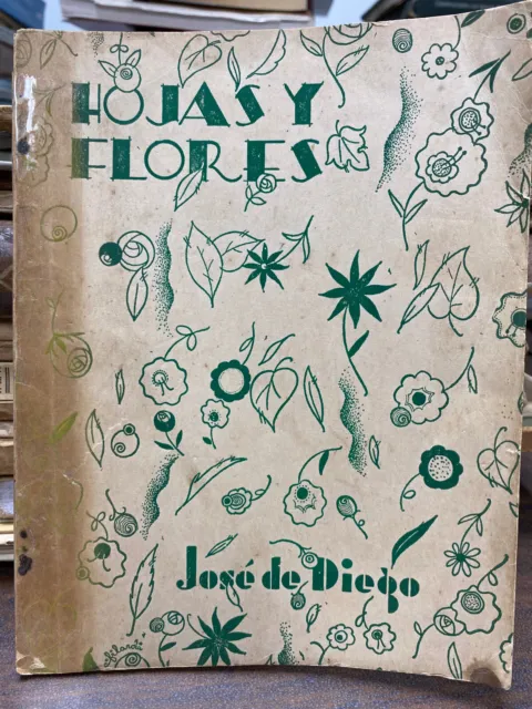 Puerto Rico, 2da Edición, HOJAS Y FLORES, José De Diego, 59 piezas