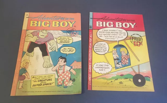 Vintage Bobs Big Boy Comics  #86 #124
