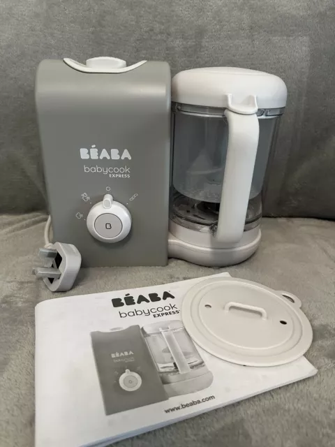 BEABA Babycook Solo EXPRESS Food Machine (Grey) - RRP £140 2