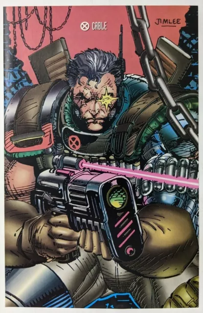 Cable Uncanny X-Men Trading Cards Comic Poster Art Pin-Up Original Jim Lee