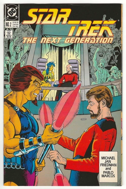 DC Comics STAR TREK THE NEXT GENERATION #2 first printing