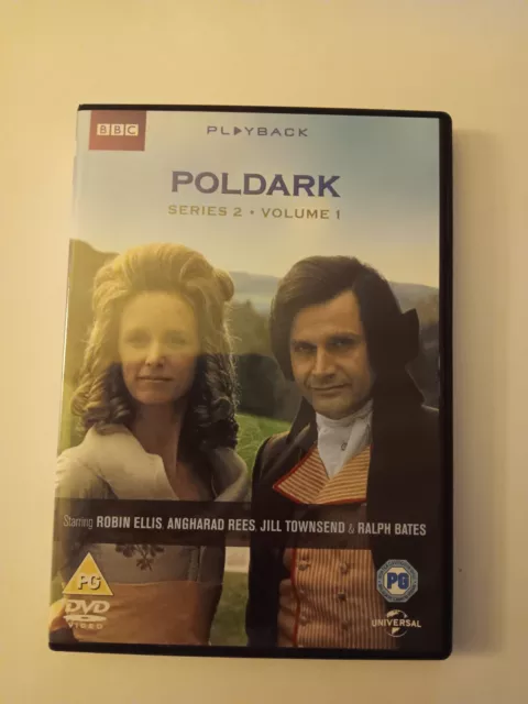 Poldark-Series 2 Vol.1 (BBC) Robin Ellis (DVD). In Great Condition Free Postage