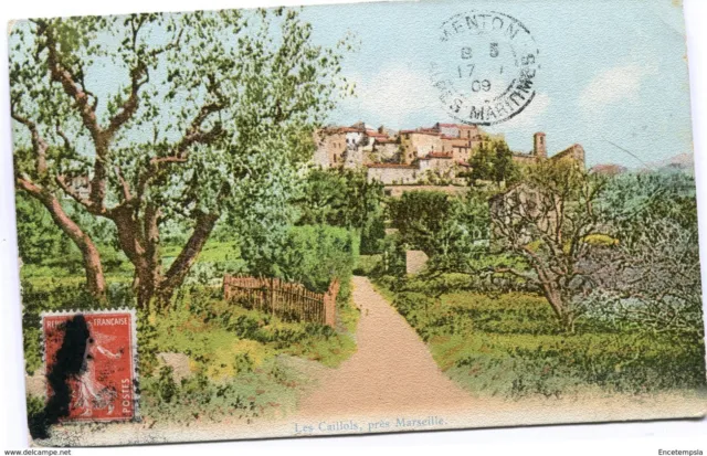 CPA - Carte postale -France - Les Caillols près de Marseille - Paysage - 1909