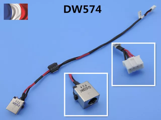 Dc Power jack Acer Aspire DC30100RK00 E5 V3 50.ML9N2.002 DC30100RL00 avec Z5WAH