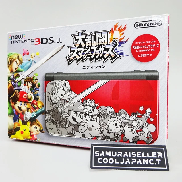 NINTENDO 3DS LL XL Super Smash Brothers Limited Edition Console Japan