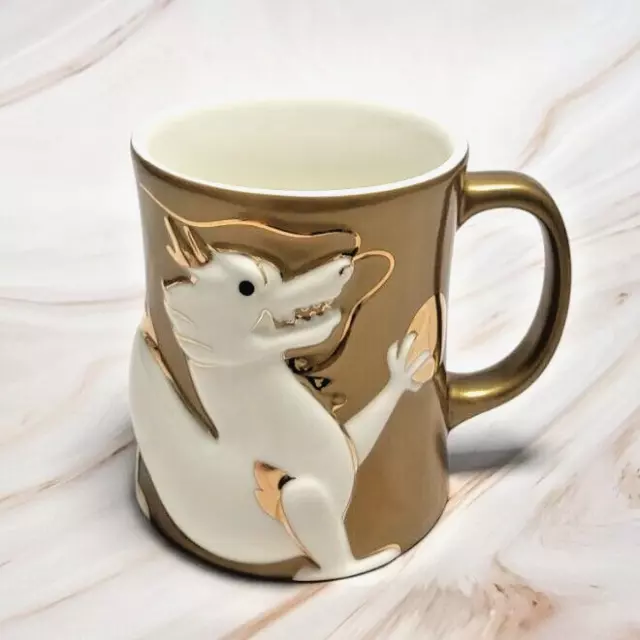STARBUCKS KOREA 2024 New Year Dragon Blue Scale Mug 355ml Tall Size