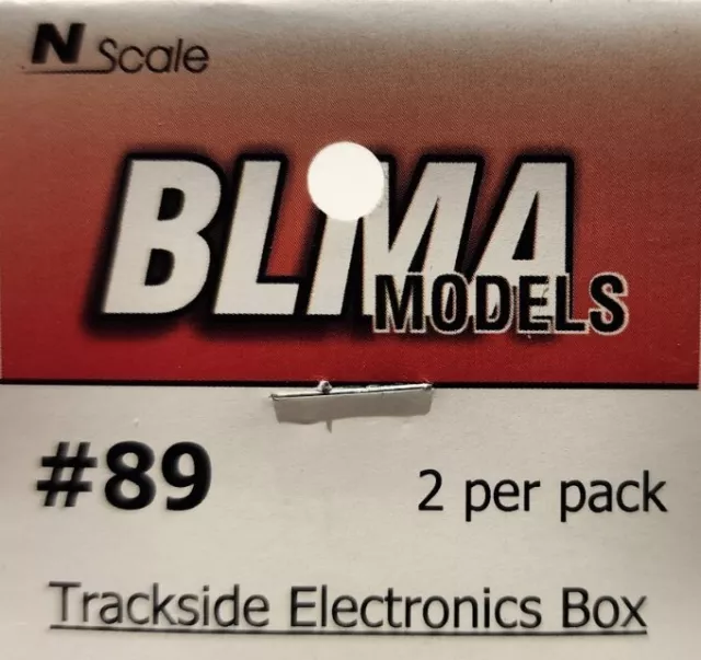 BLMA Models N scale Trackside Electronix Box #89 2 Per Pack 3