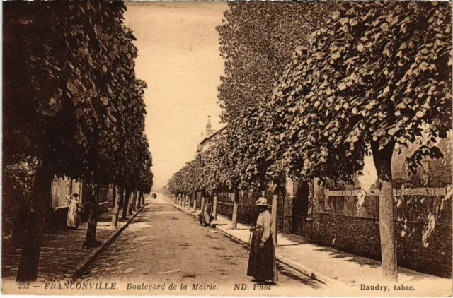 CPA Franconville Boulevard de la Mairie FRANCE (1307778)